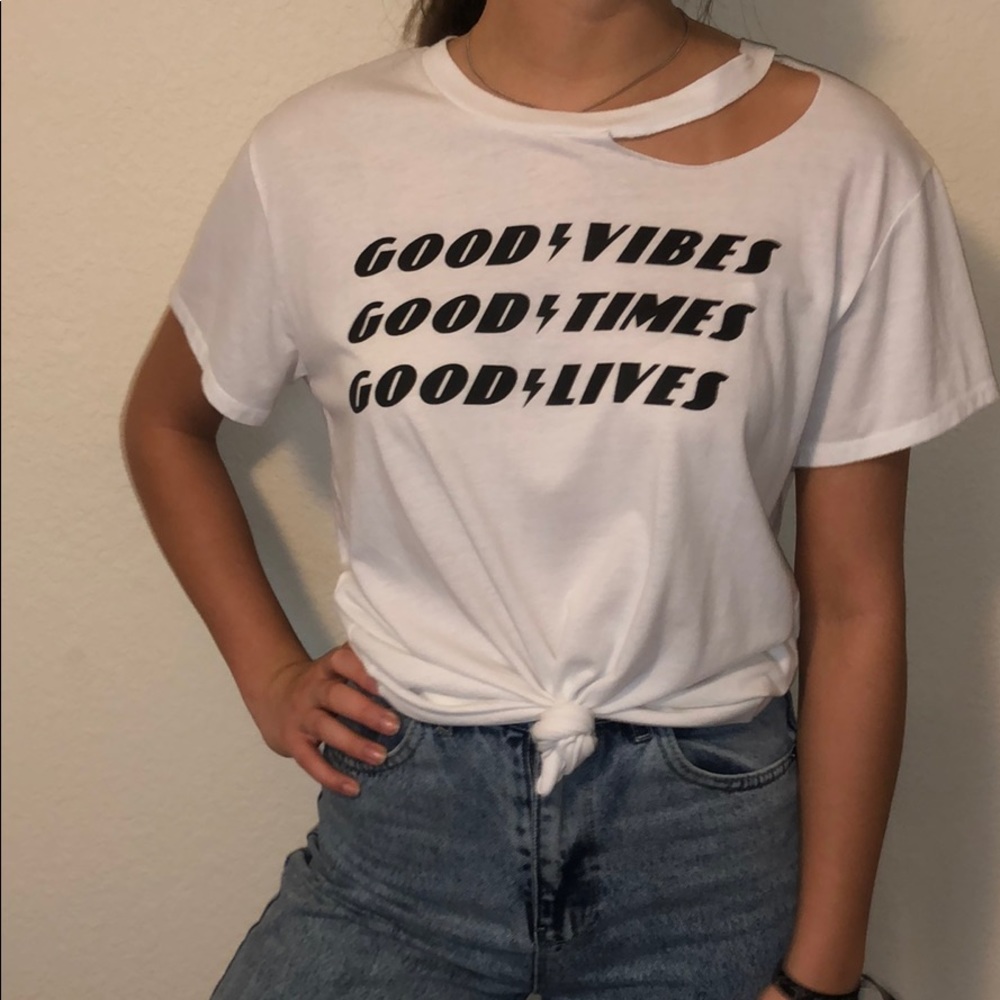 Cute Ripped Tee